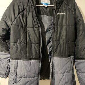 Columbia Two-Tone Black and Gray Jacket